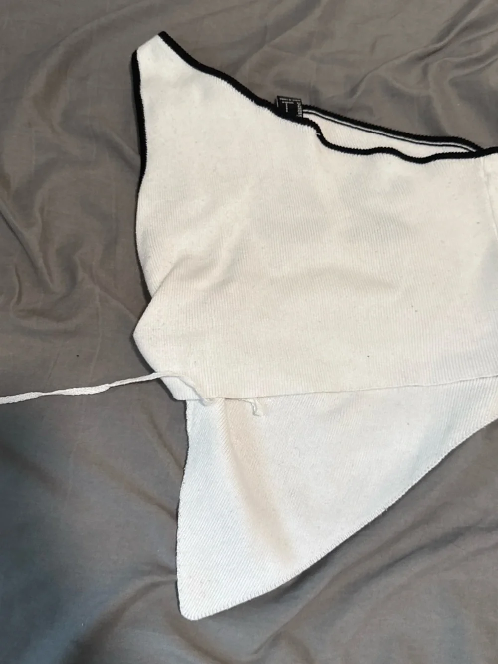 White Number 25 Knit Women's Tank Top